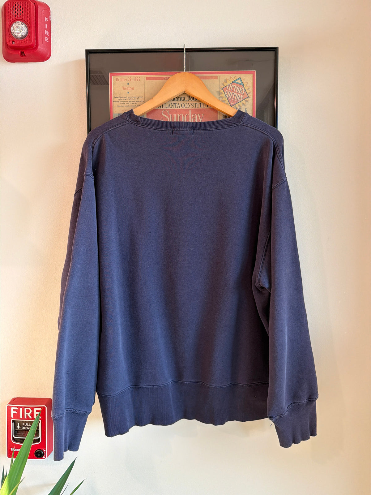 VINTAGE 1990S POLO JEANS AMERICAN FLAG SWEATSHIRT