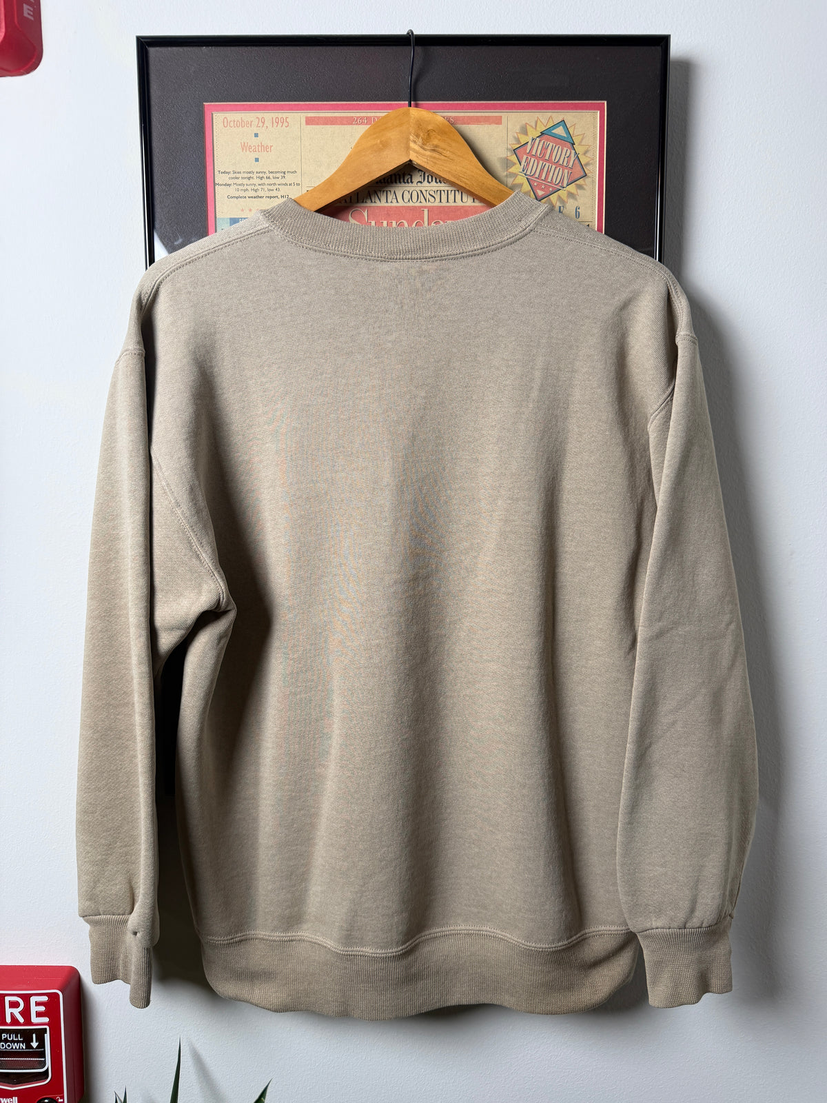 VINTAGE 1990S RUSSELL ATHLETIC BROWN SWEATSHIRT
