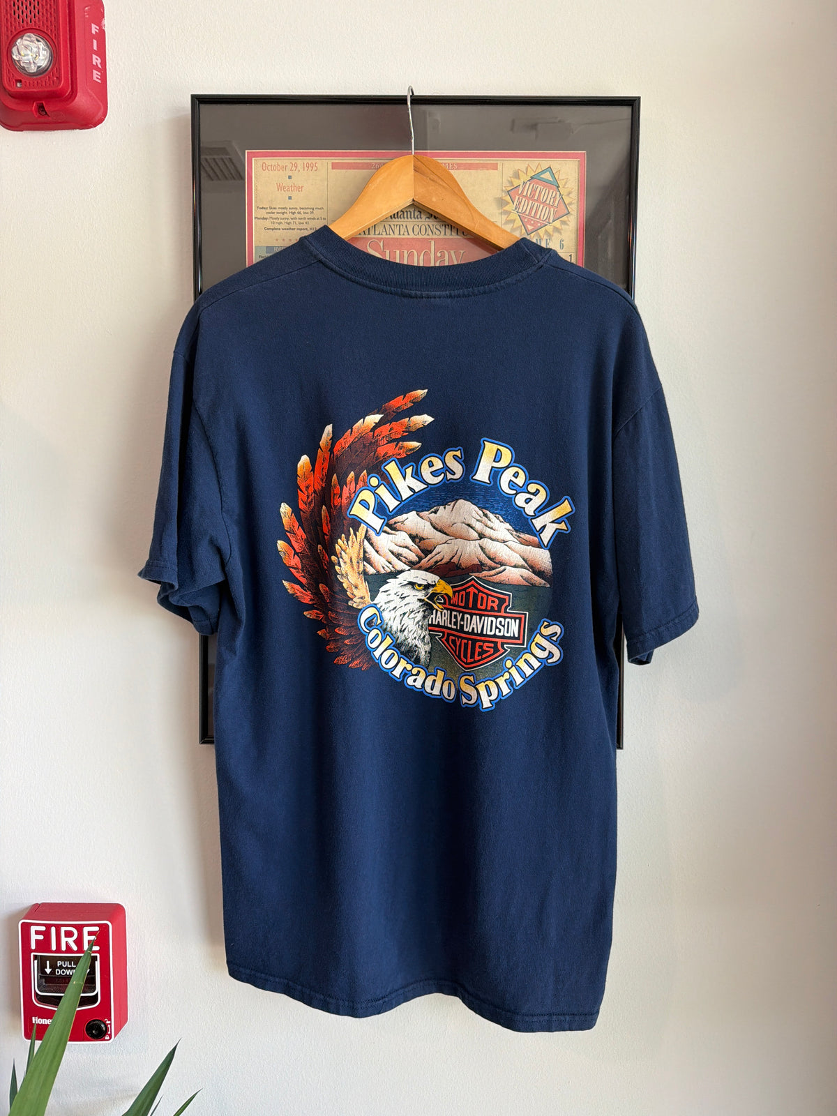 VINTAGE 1997 HARLEY DAVIDSON LOUD AND FEARLESS SHIRT