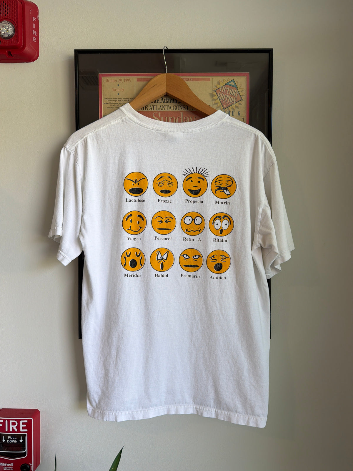 VINTAGE FACES OF PHARMACY SHIRT