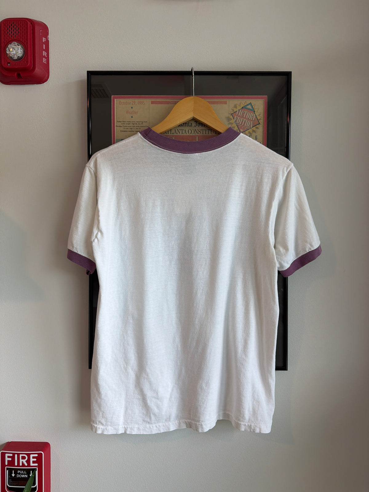 VINTAGE 1980S BMW RINGER SHIRT