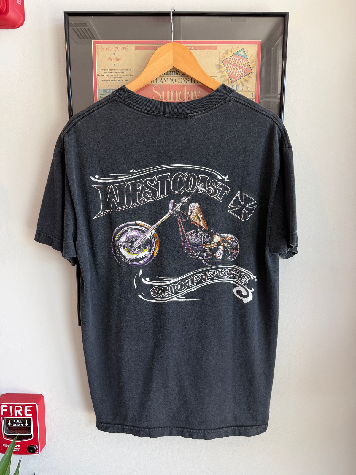 VINTAGE 1990S WEST COAST CHOPPERS SHIRT