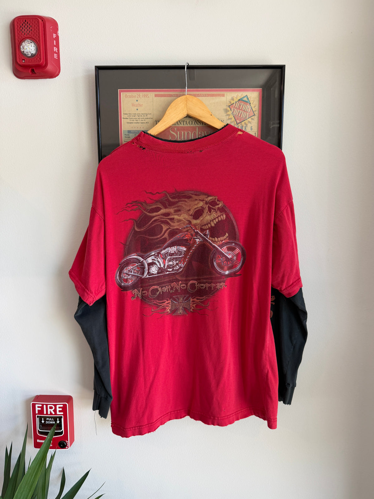 VINTAGE 1990S WEST COAST CHOPPERS LONG SLEEVE SHIRT