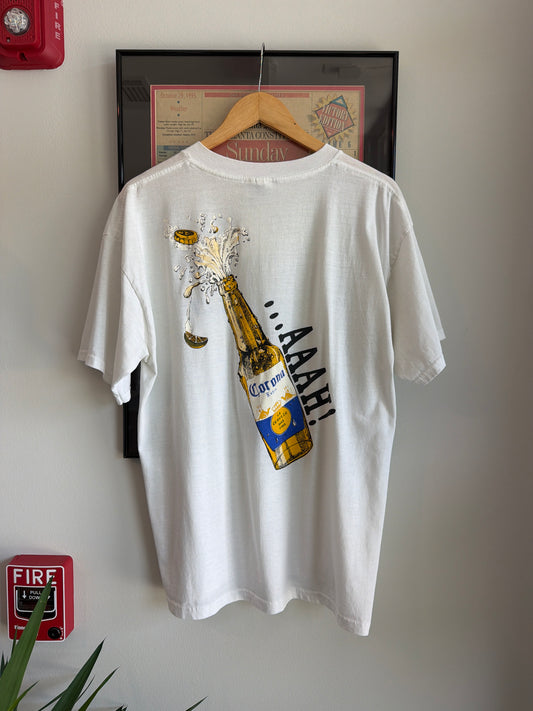 VINTAGE 1990S CORONA EXTRA AAHHHH! SHIRT