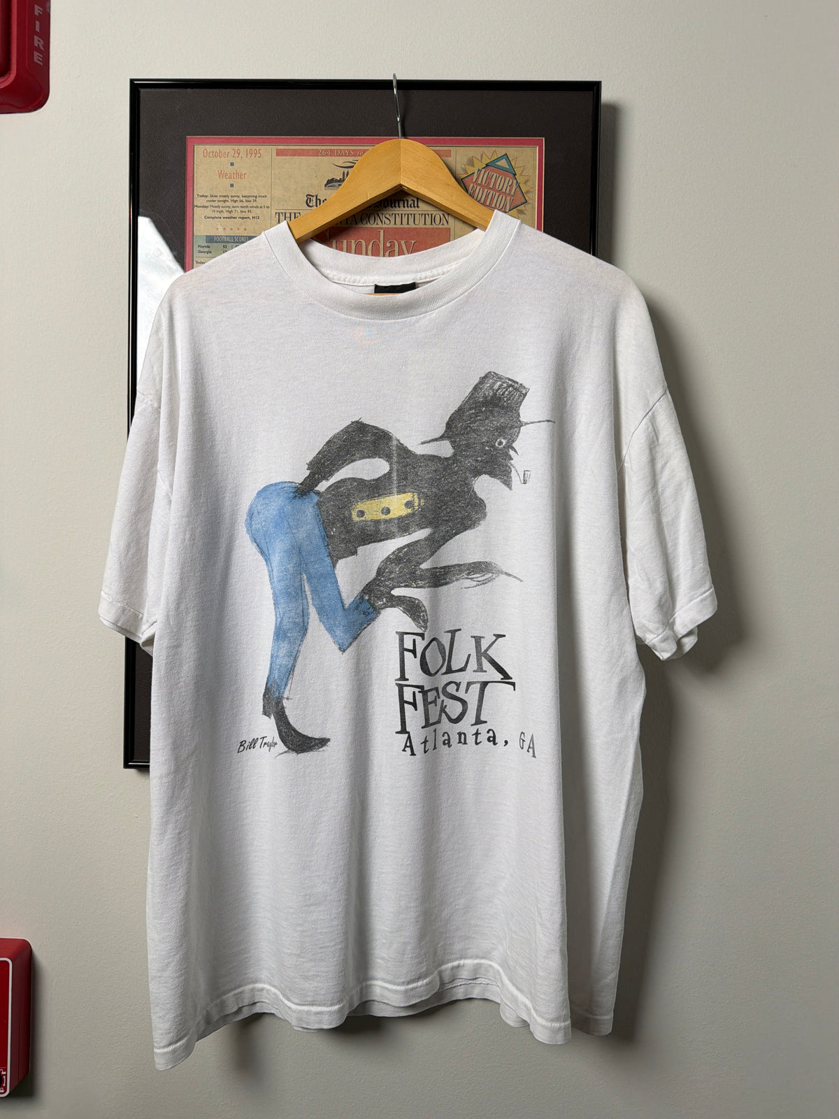 VINTAGE 1990S FOLK FEST ATLANTA SHIRT