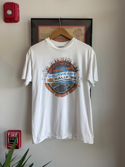 VINTAGE 1990 HARLEY DAVIDSON ATLANTA SHIRT