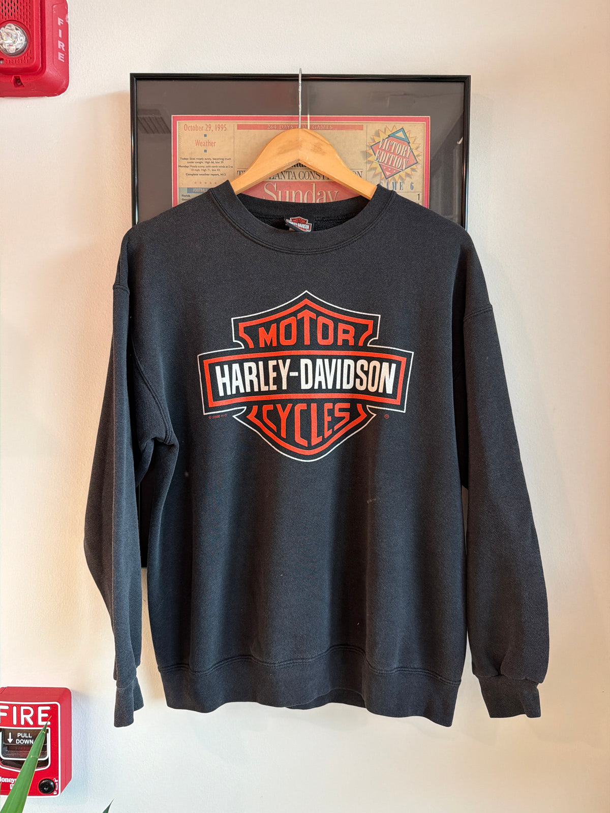VINTAGE 2000 HARLEY DAVIDSON PENNSYLVANIA SWEATSHIRT