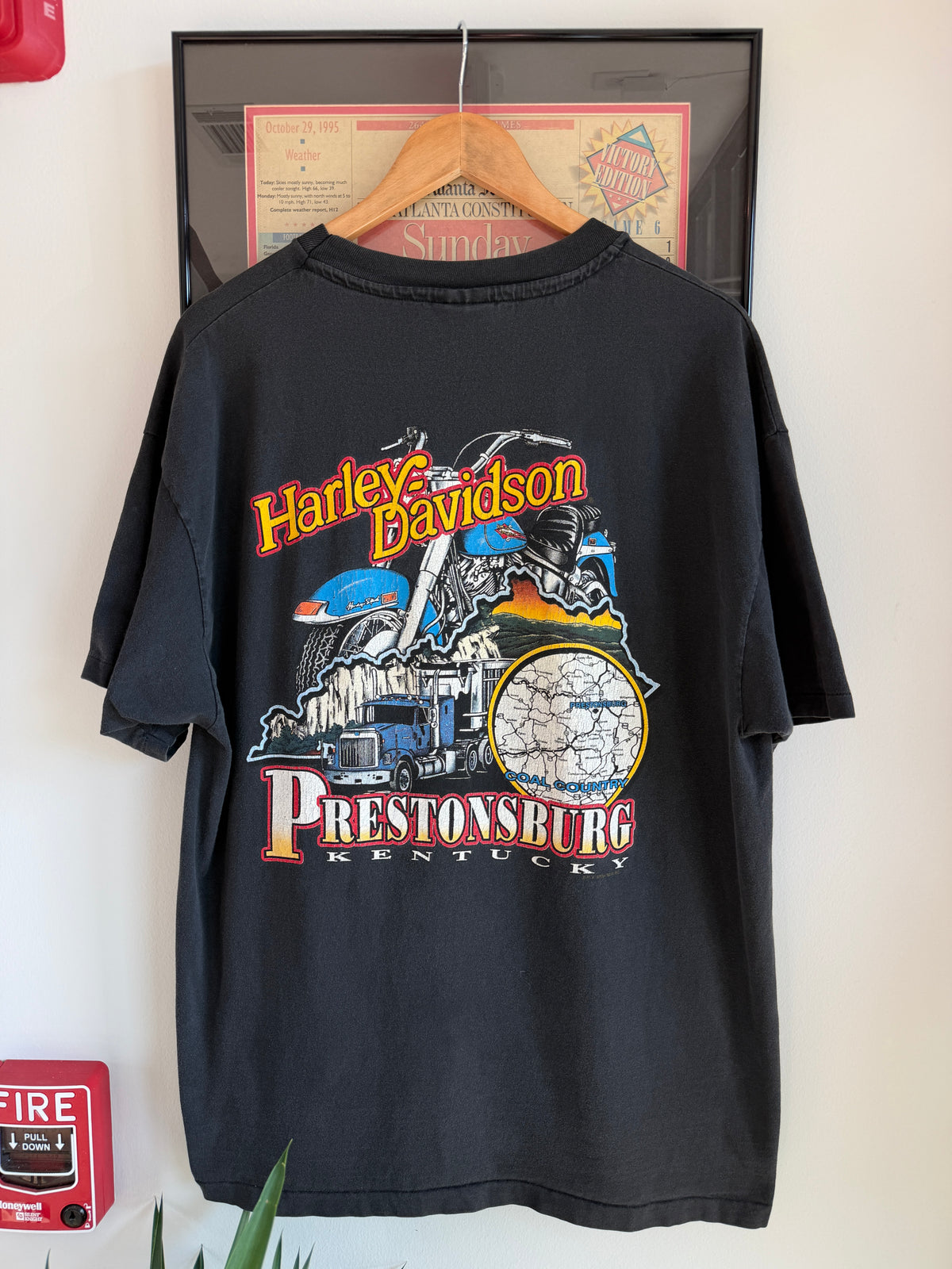 VINTAGE 1990S HARLEY DAVIDSON THE GREAT ESCAPE SHIRT