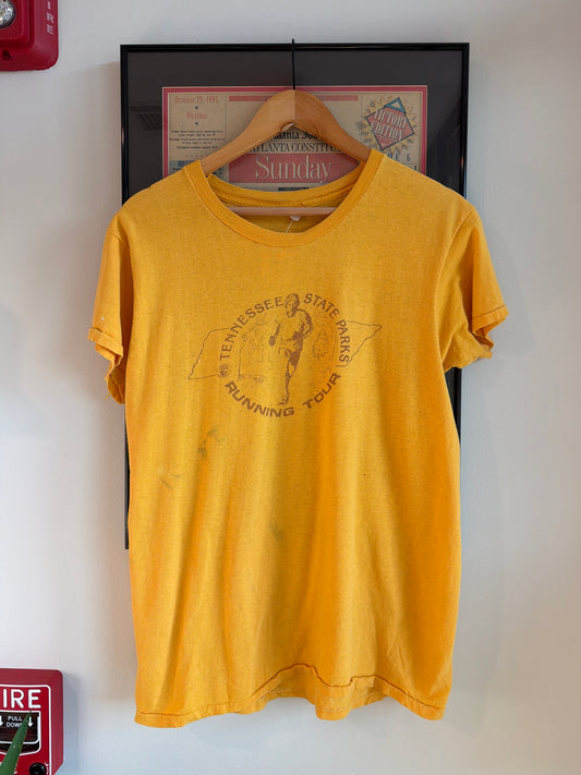 VINTAGE 1970S TENNESSEE STATE RUNNING TOUR SHIRT