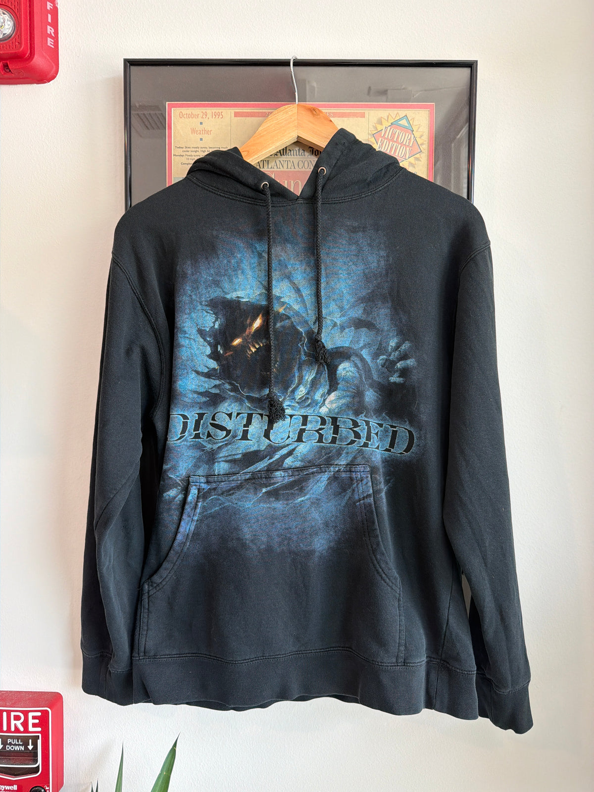 2010 DISTURBED ASYLUM BAND HOODIE