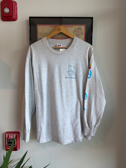 VINTAGE 1990S APPLE DARTANIAN LONG SLEEVE HIT SHIRT