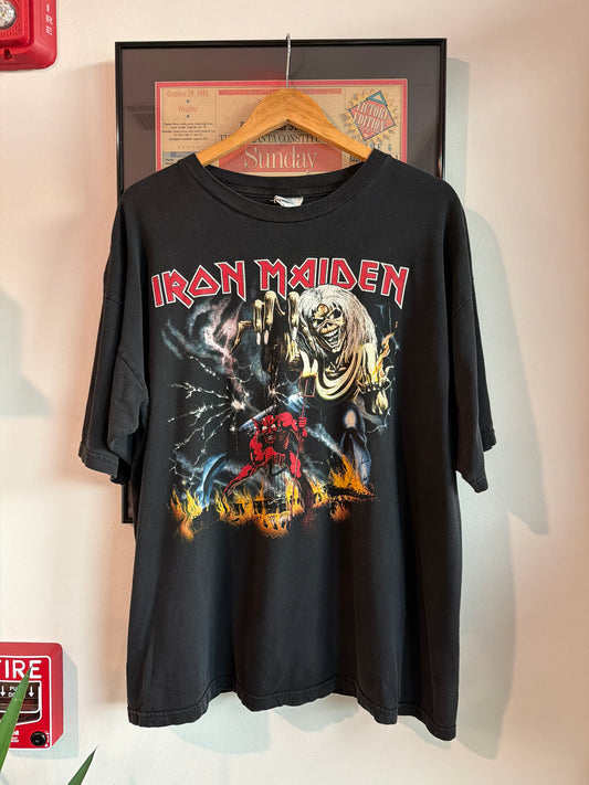 VINTAGE 1990S IRON MAIDEN 666 SHIRT