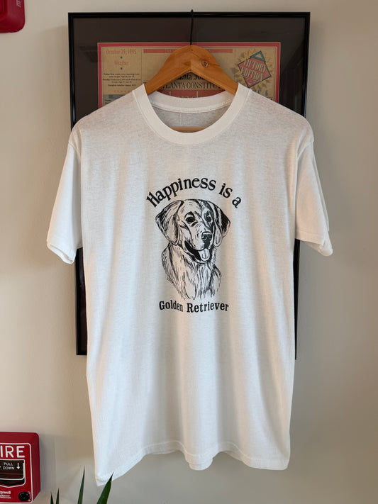 VINTAGE 1990S GOLDEN RETRIEVER DOG SHIRT