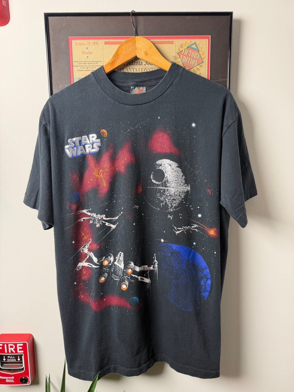 VINTAGE 1990S STAR WARS X-WING SHIRT