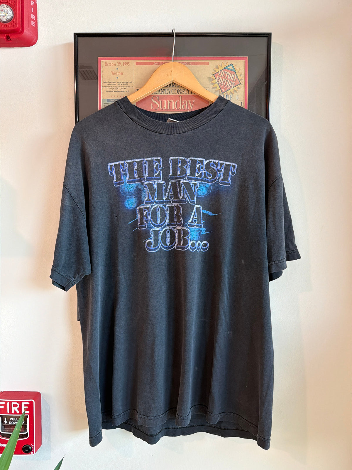 VINTAGE 2000 WWE CHYNA BEST MAN FOR A JOB SHIRT