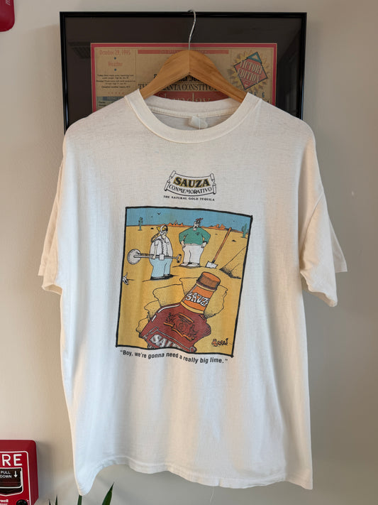 VINTAGE 1990S SAUZA TEQUILA SHIRT