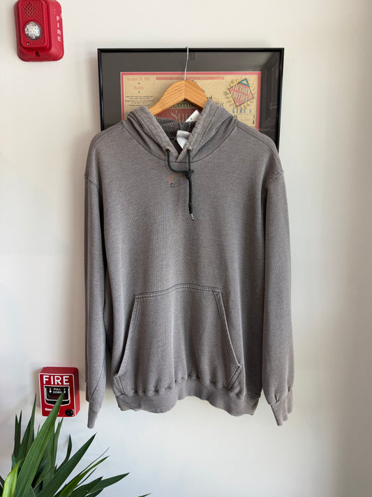 VINTAGE FADED DISTRESSED 1990S NIKE CENTER SWOOSH HOODIE