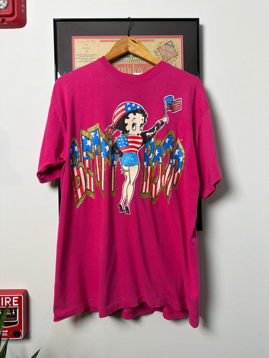 VINTAGE 1994 BETTY BOOP USA AOP SHIRT