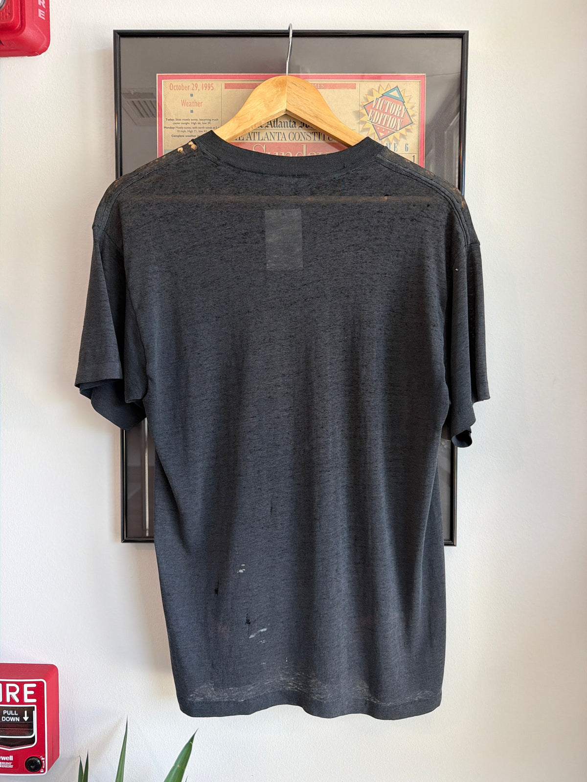 VINTAGE FADED DISTRESSED 1988 HARLEY DAVIDSON SHIRT
