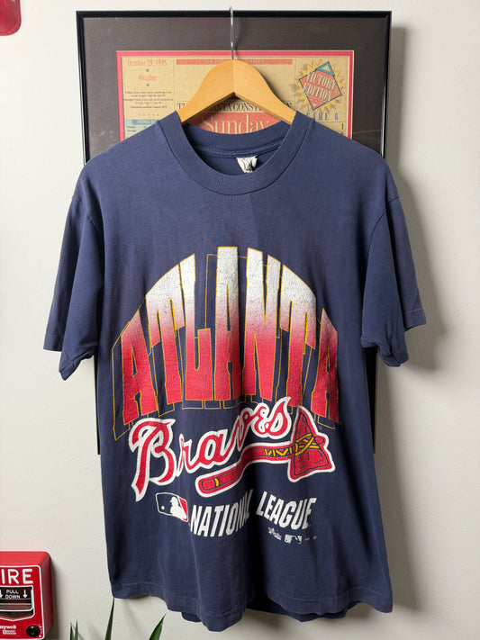 VINTAGE 1994 ATLANTA BRAVES SPELLOUT SHIRT