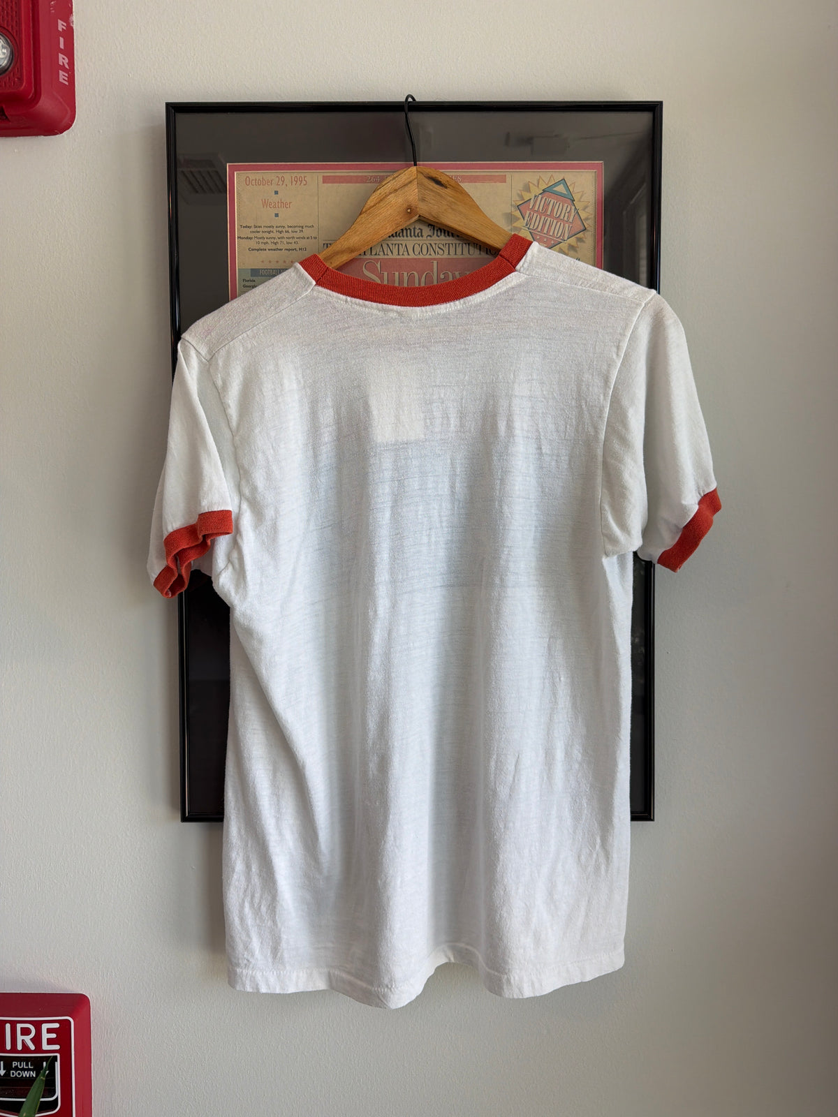 VINTAGE 1979 AIR RACE RINGER SHIRT
