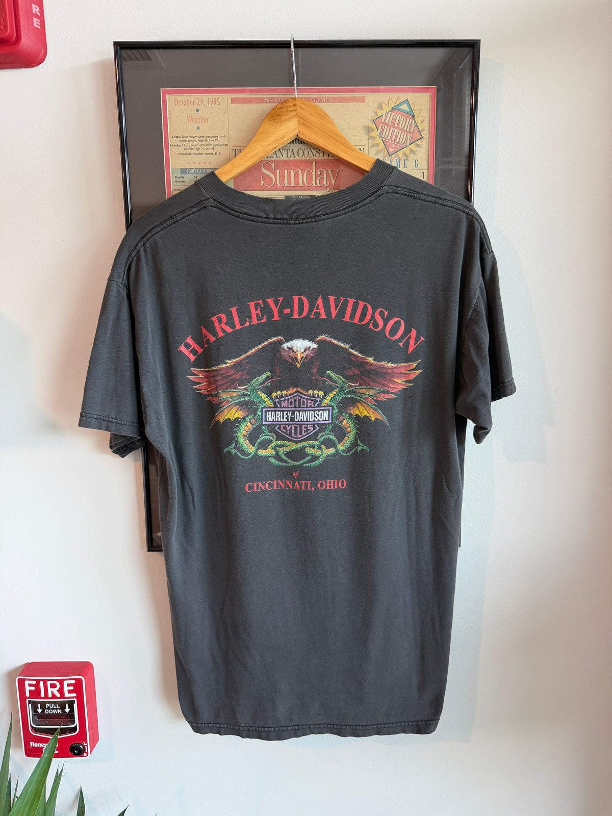 VINTAGE FADED 2000 HARLEY DAVIDSON SHIRT