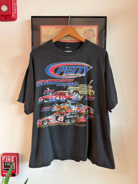 VINTAGE FADED 2000 PETTY ENTERPRISES RACING SHIRT