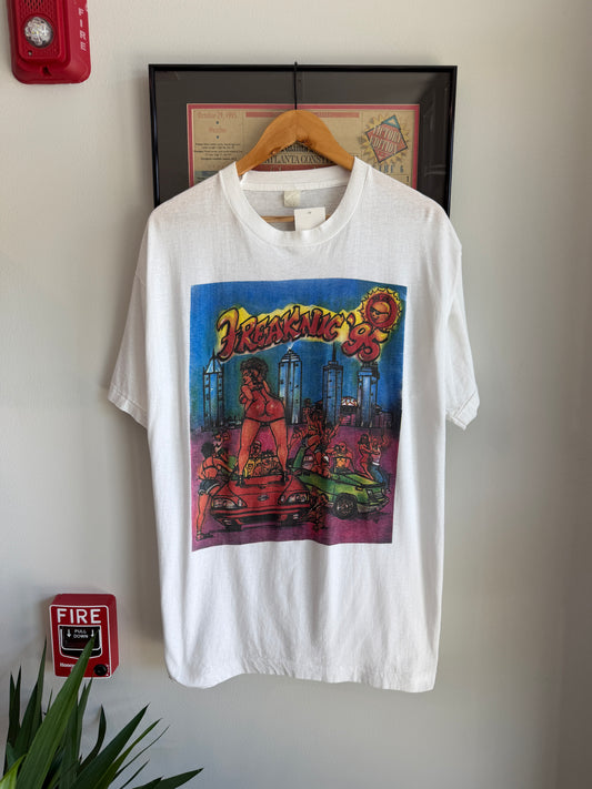 VINTAGE 1995 FREAKNIC TAKE A CHILL BILL SHIRT