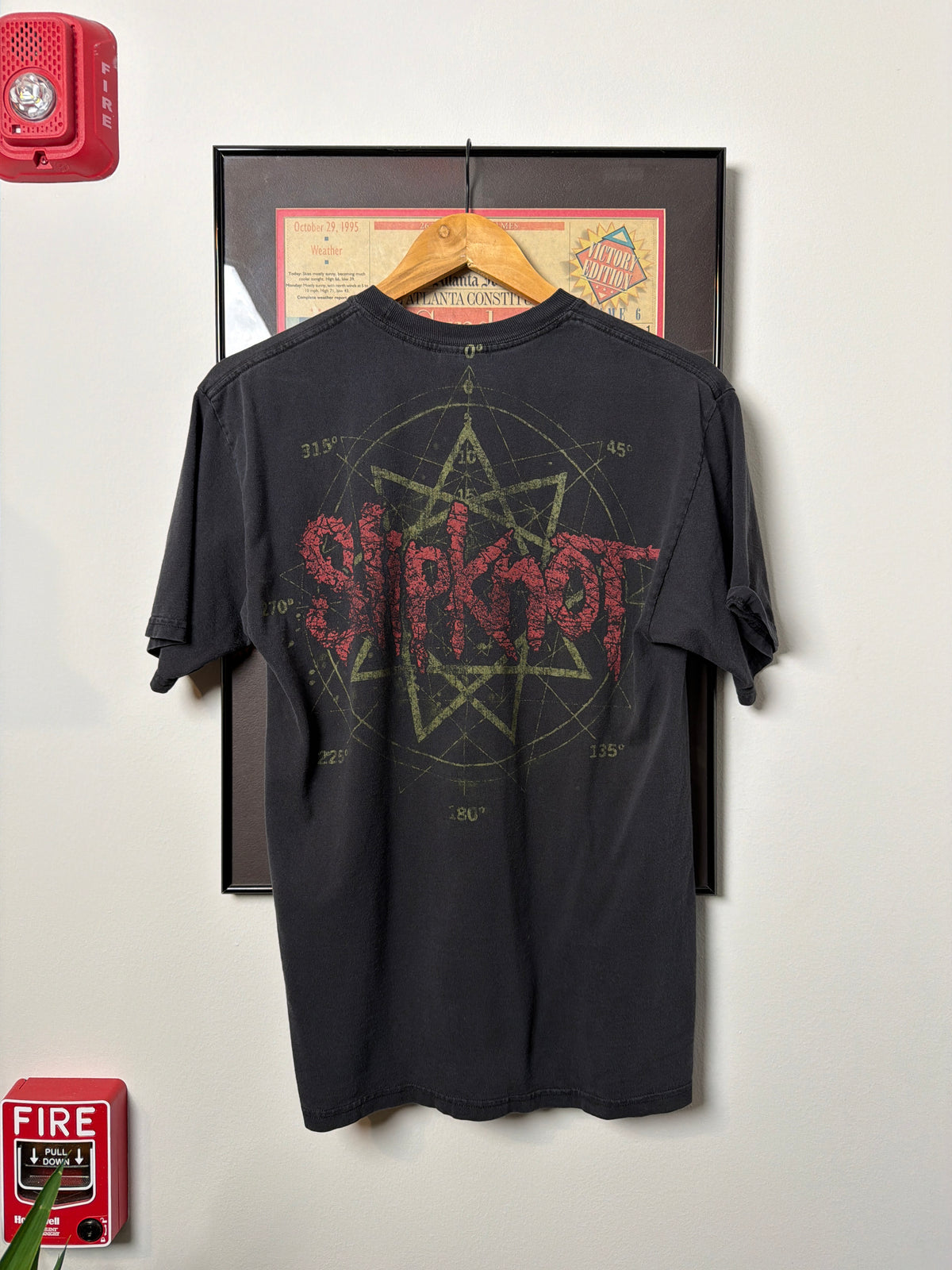 VINTAGE 2000 SLIPKNOT BAND SHIRT