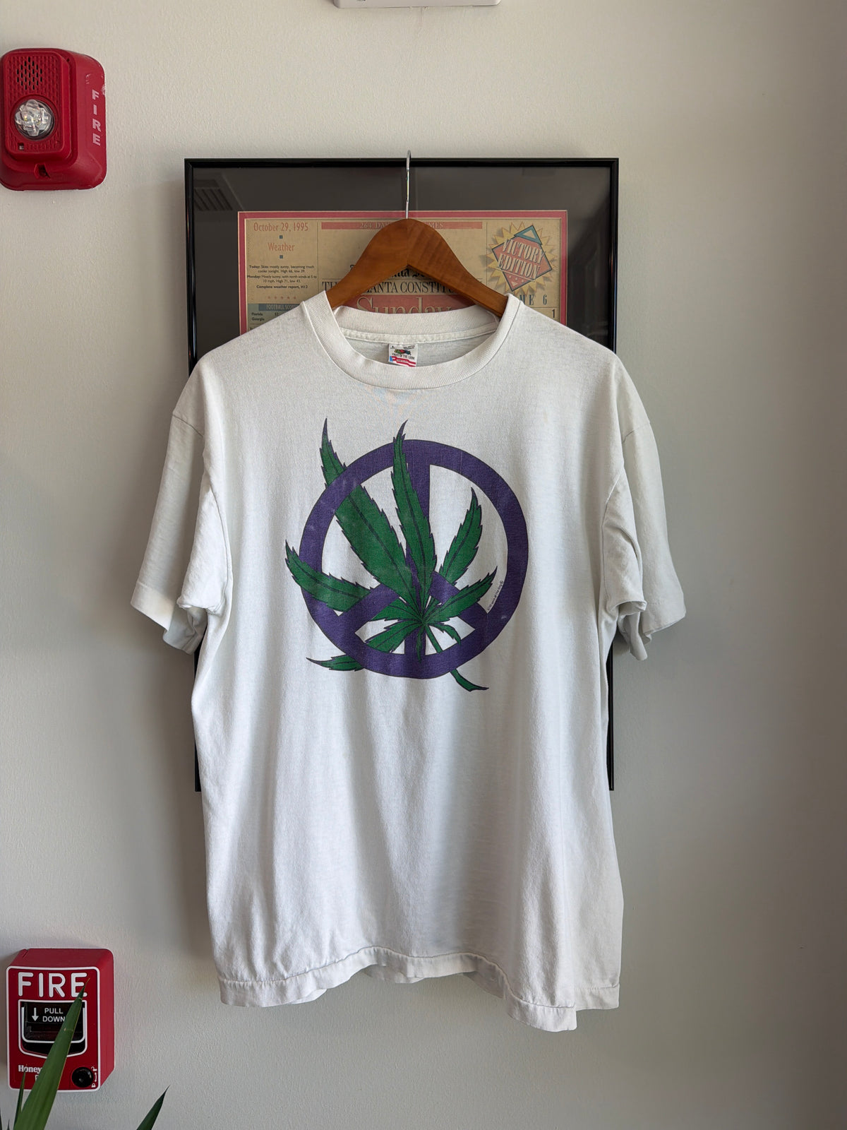 VINTAGE 1990S WEED DID YOU KNOW SHIRT