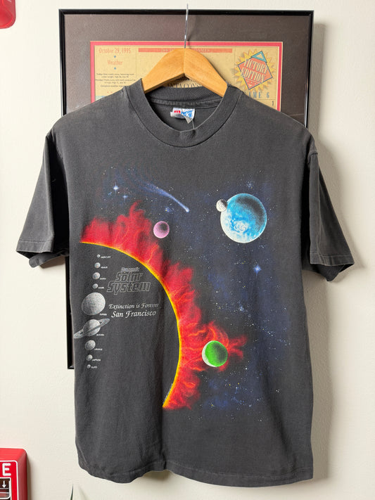 VINTAGE FADED 1990 SOLAR SYSTEM SHIRT