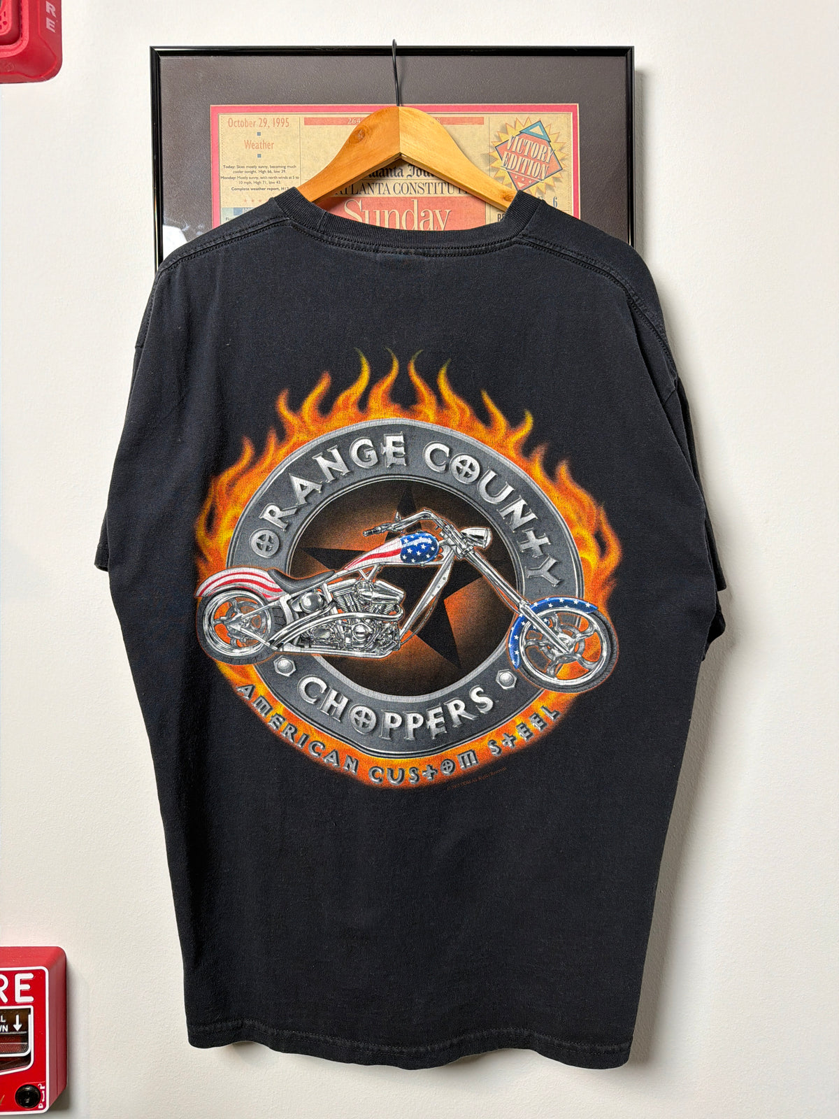 VINTAGE 2000S ORANGE COUNTY CHOPPERS SHIRT