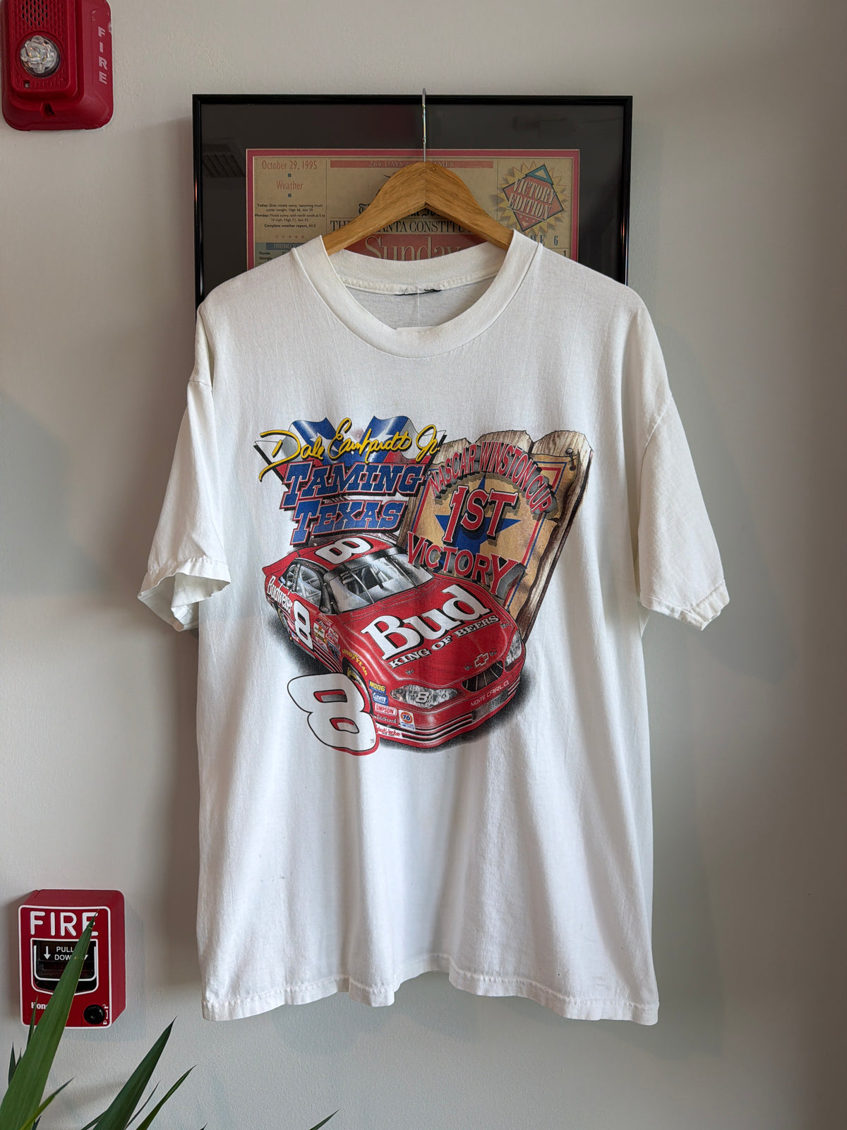 VINTAGE 2000 DALE EARNHARDT JR. FIRST WIN NASCAR SHIRT