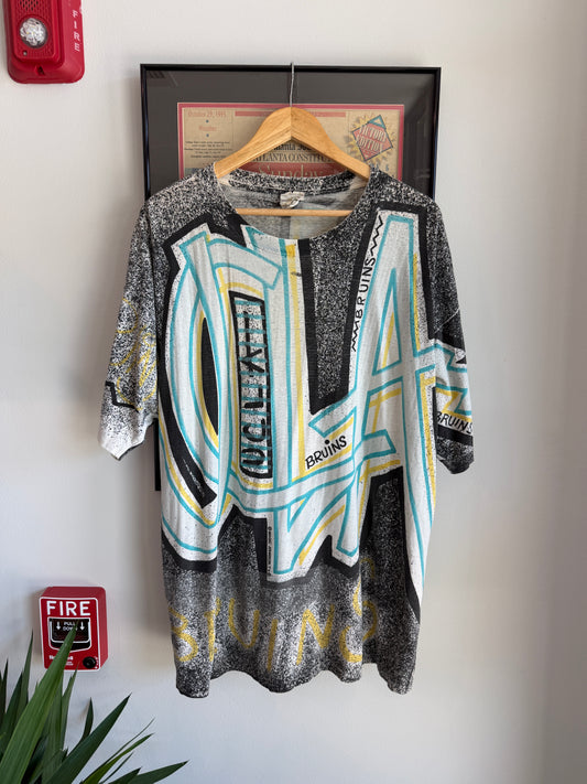 VINTAGE 1990S UCLA BRUINS AOP SHIRT