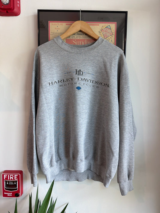 VINTAGE 2000 HARLEY DAVIDSON SWEATSHIRT