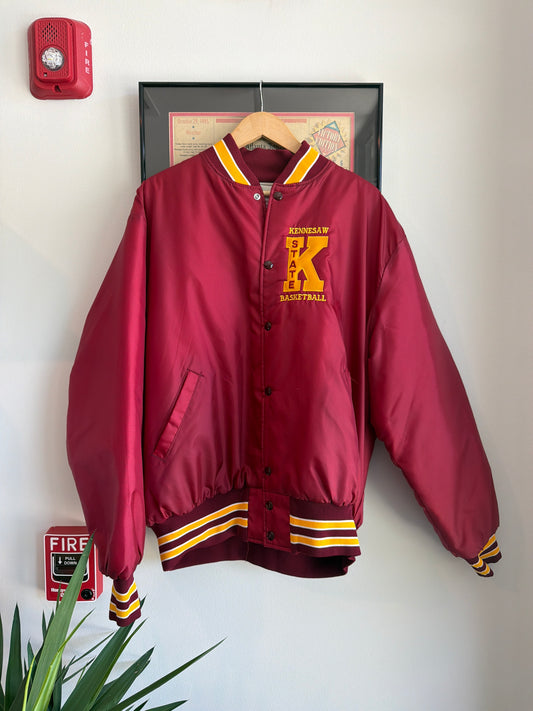 VINTAGE 1980S KENNESAW STATE BASKETBALL JACKET