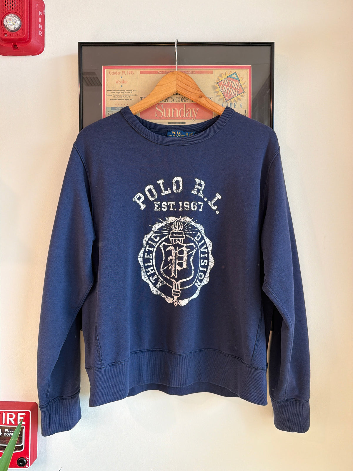 POLO ATHLETIC DIVISION SWEATSHIRT