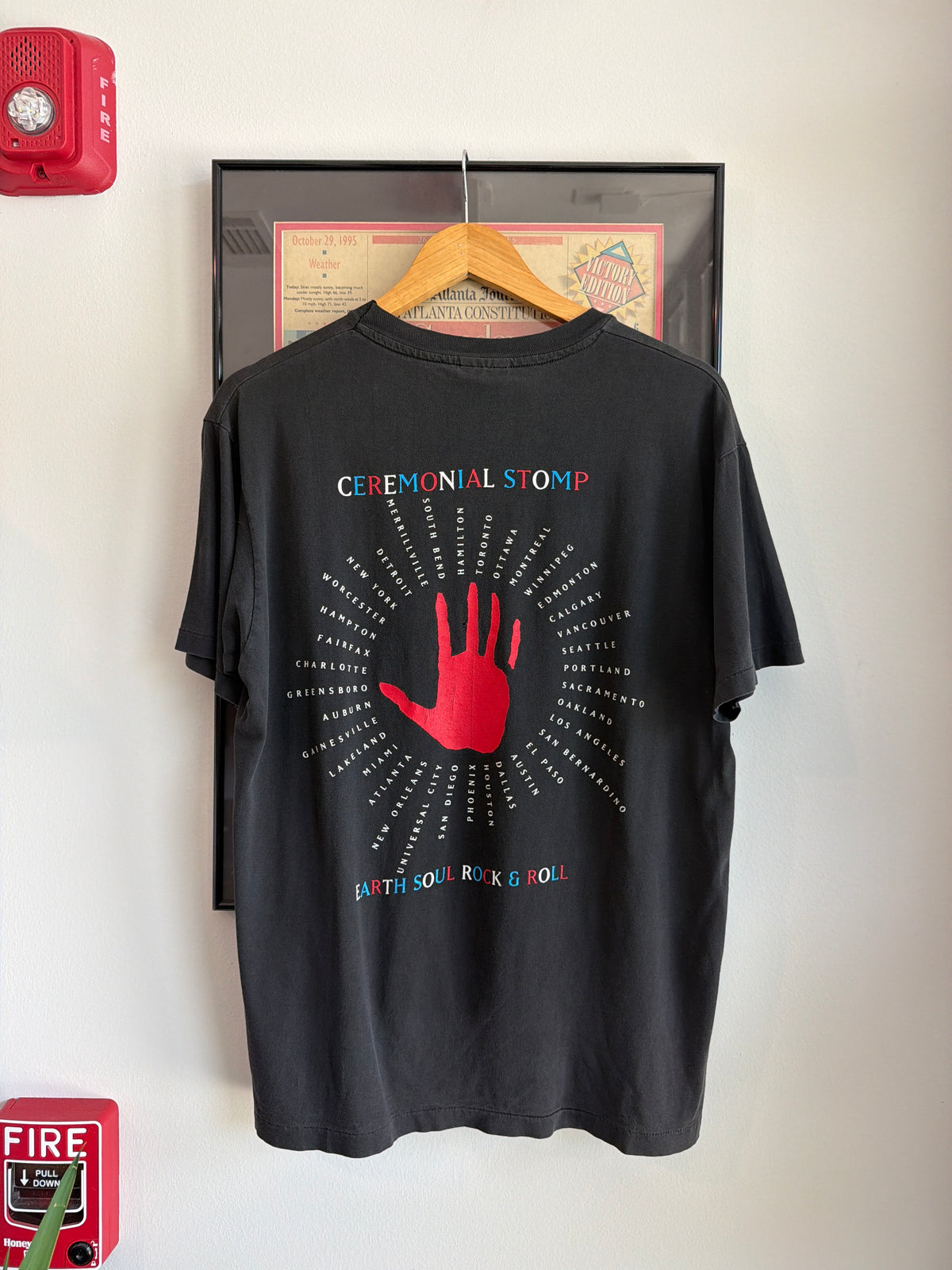 VINTAGE 1990S THE CULT CEREMONIAL STOMP SHIRT
