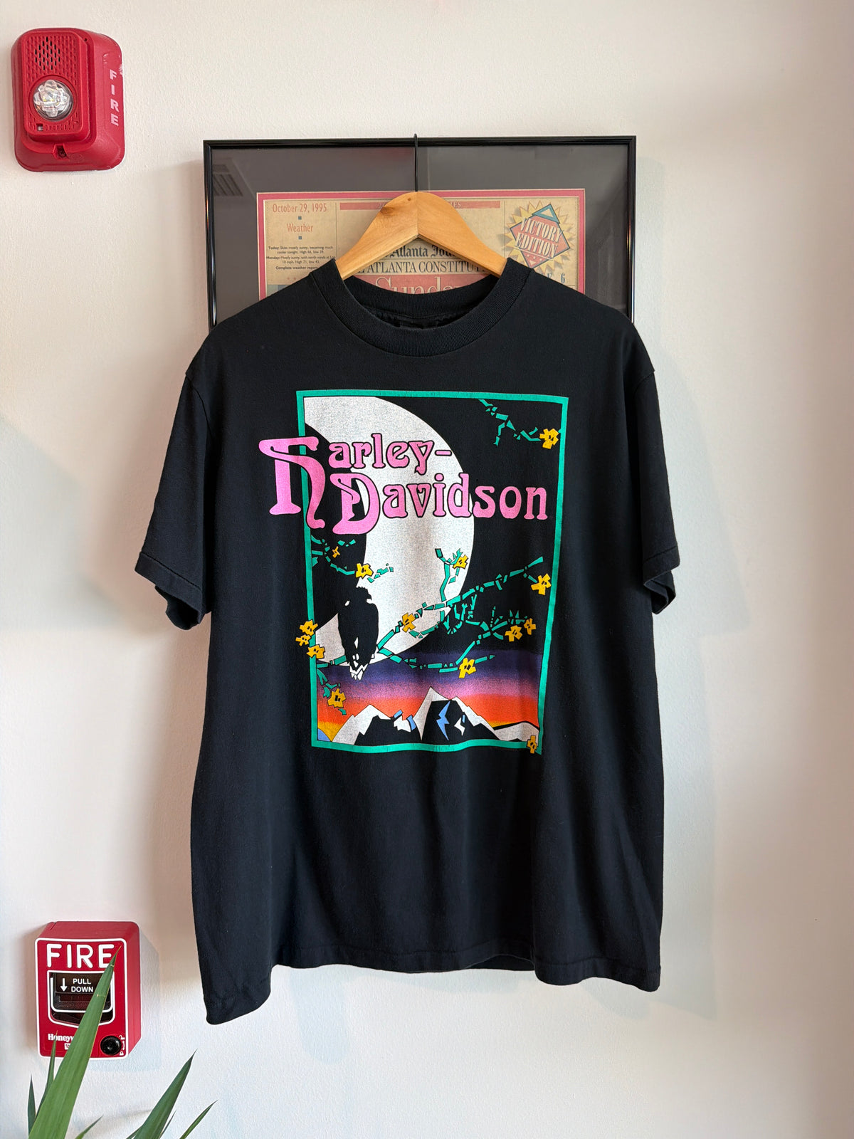 VINTAGE 1991 HARLEY DAVIDSON PEORIA SHIRT