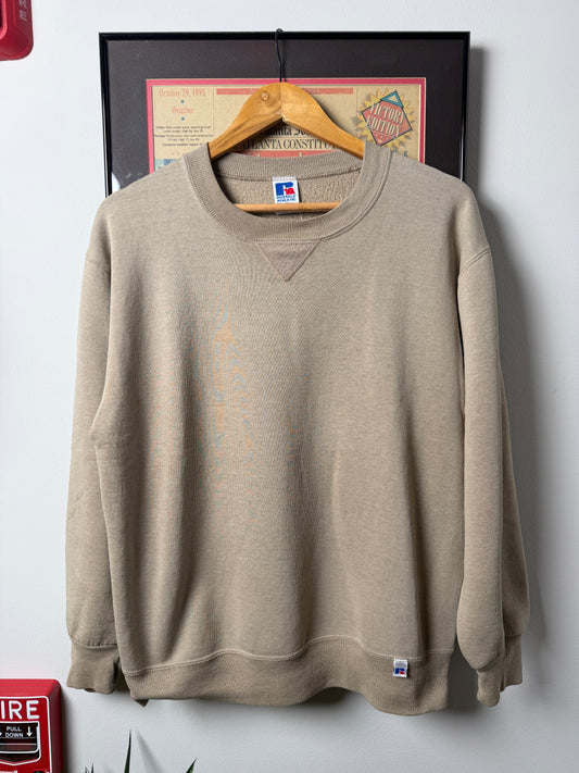 VINTAGE 1990S RUSSELL ATHLETIC BROWN SWEATSHIRT