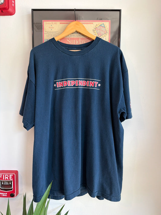 VINTAGE 1990S INDEPENDENT COMPANY ARTO SAARI ARTWORK SHIRT