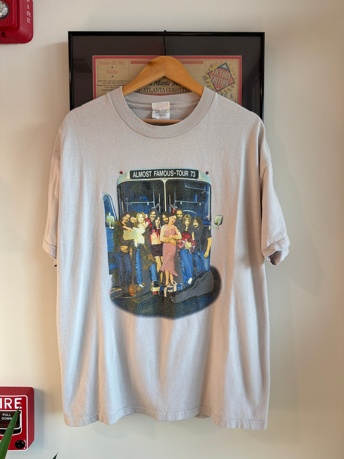 VINTAGE 2000 ALMOST FAMOUS MOVIE PROMO SHIRT