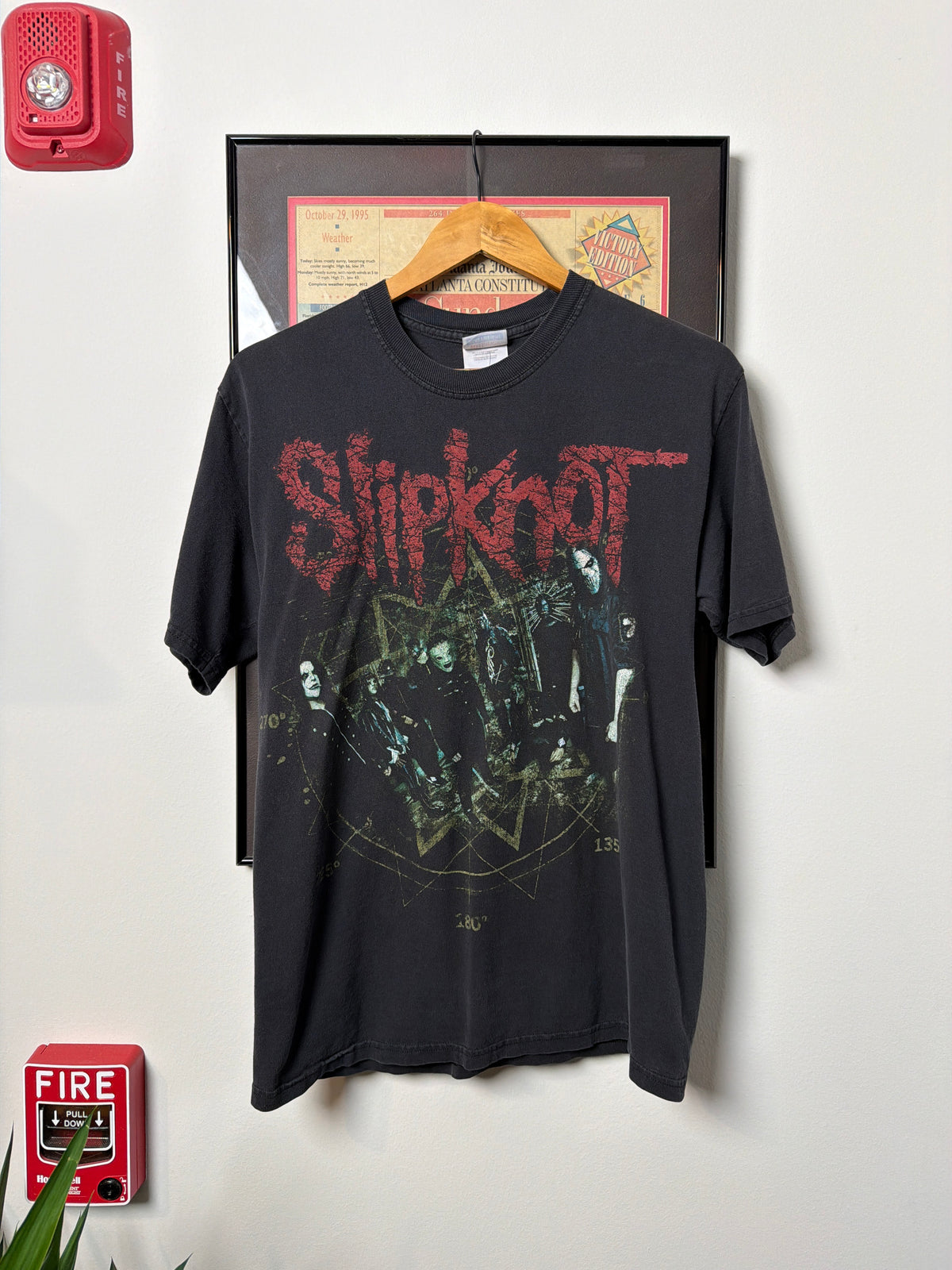 VINTAGE 2000 SLIPKNOT BAND SHIRT