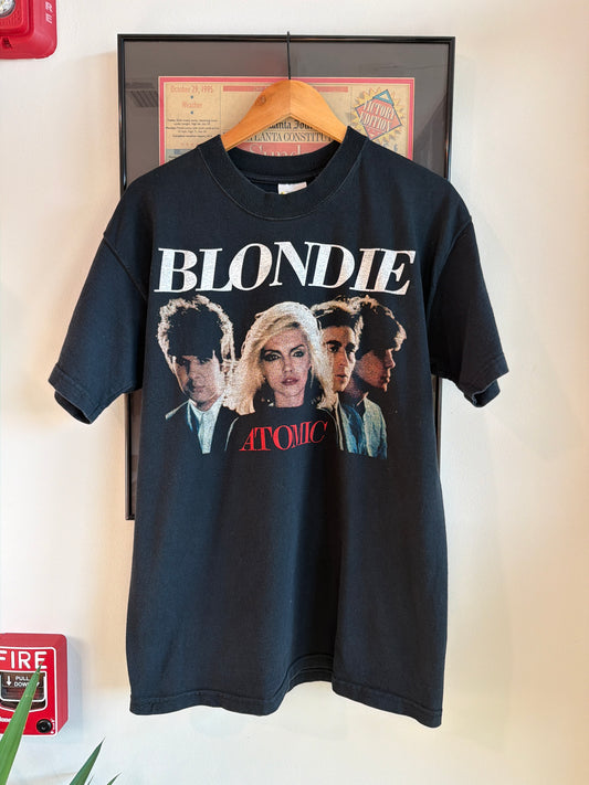 VINTAGE 1990S BLONDIE ATOMIC BAND SHIRT