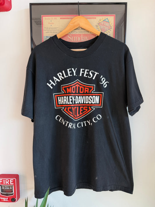 VINTAGE 1996 HARLEY DAVIDSON HARLEY FEST SHIRT