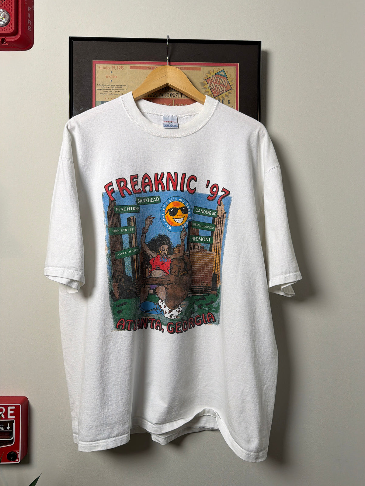 VINTAGE 1997 FREAKNIC ATLANTA SHIRT
