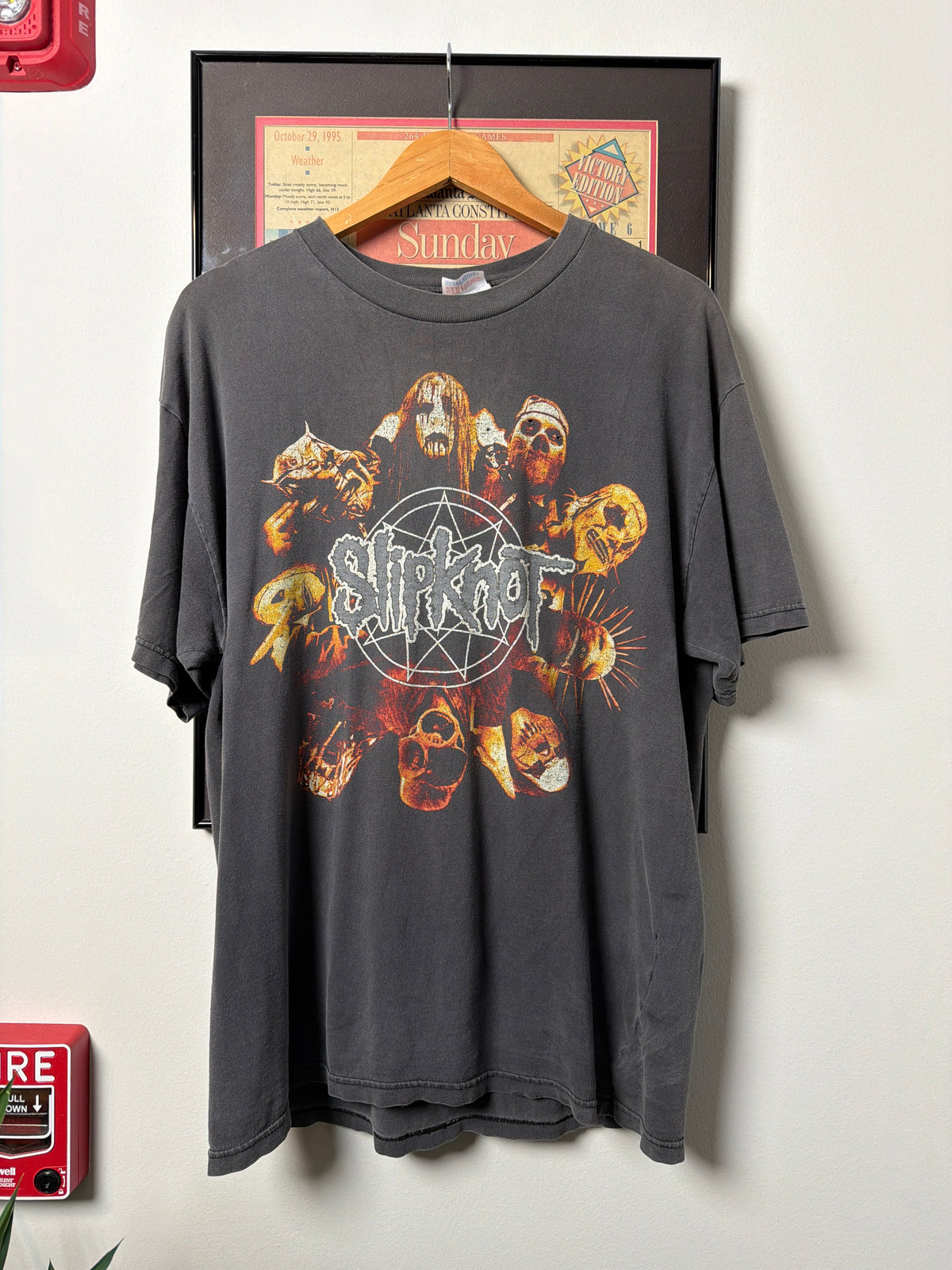 VINTAGE 2001 SLIPKNOT IOWA BAND SHIRT