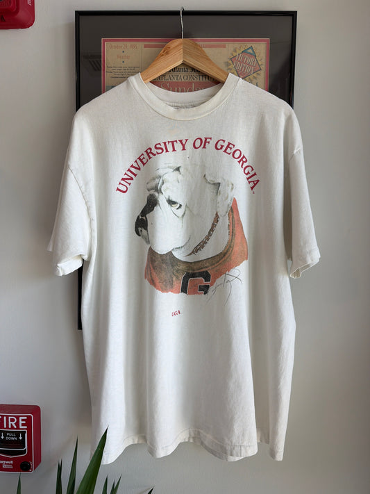 1990S UGA BULLDOGS ART SHIRT