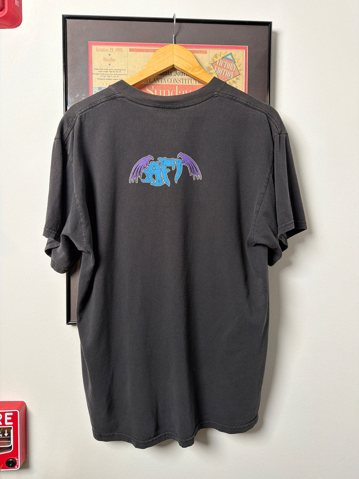 VINTAGE 1990S AF1 A FIRE INSIDE SHIRT