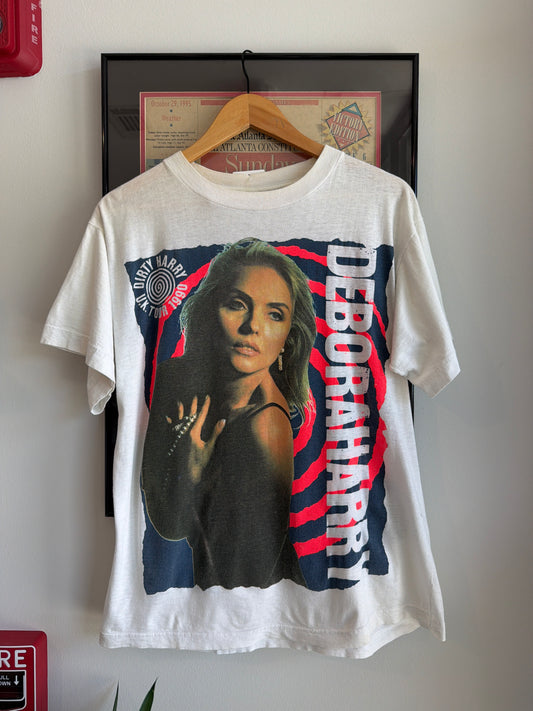 VINTAGE 1990 DEBORAH HARRY DIRTY HARRY UK TOUR SHIRT
